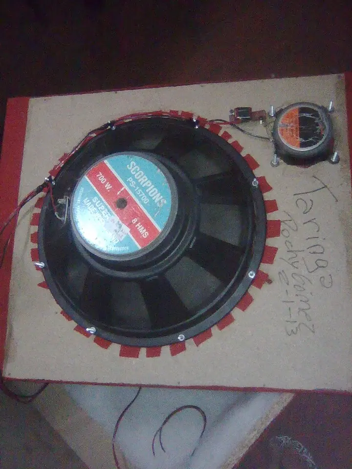 cajas de audio