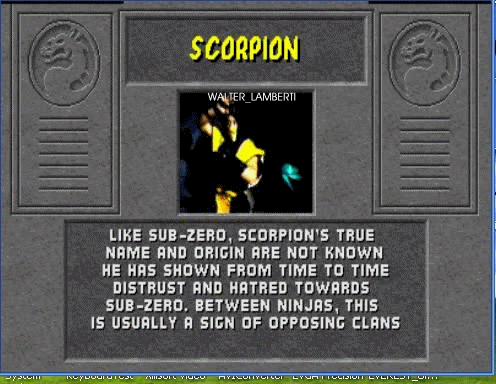 mortal kombat mame
