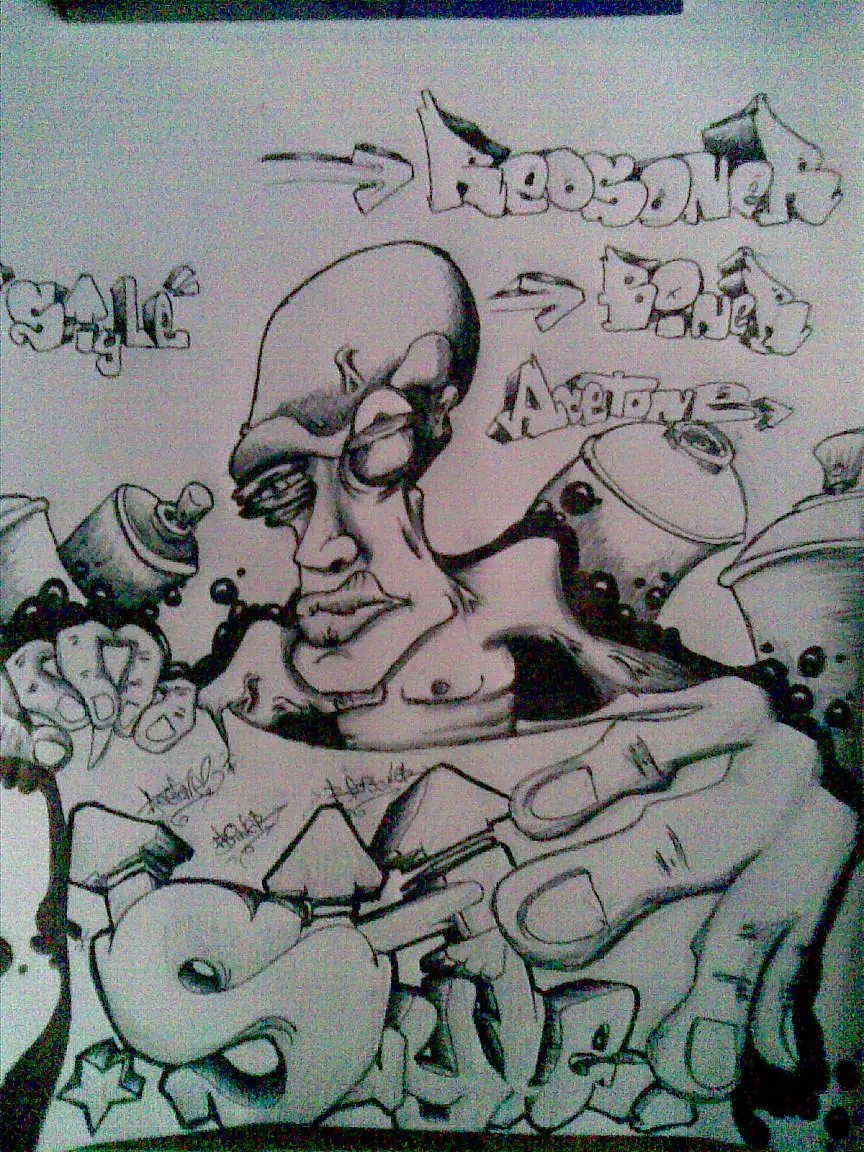 bocetos y graff