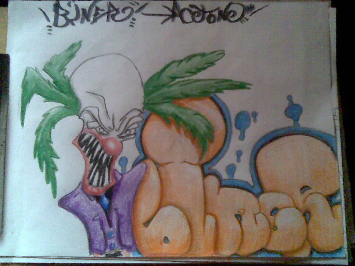 bocetos y graff