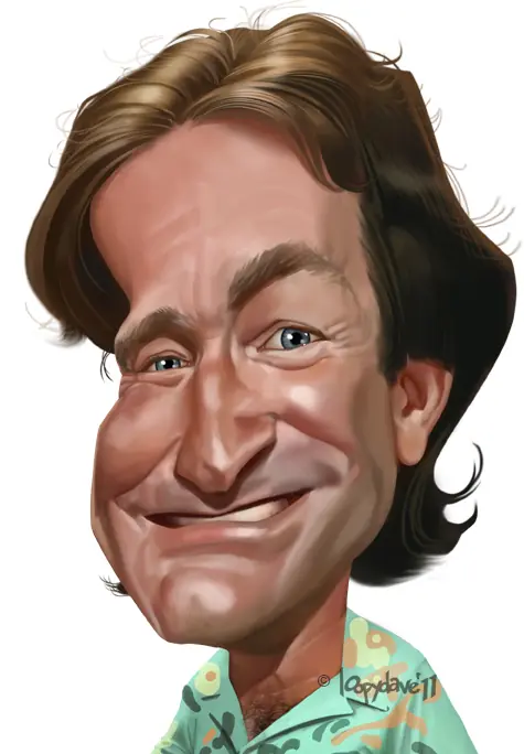 Dibujos Homenajes a Robin Williams