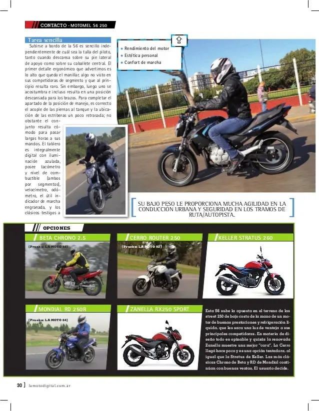 Motomel anuncia la llegada de la S6