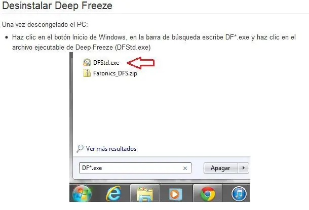 Como Desinstalar Deep Freeze