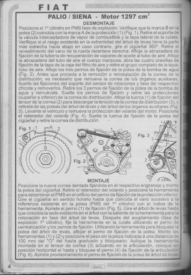 Correas de Distribución, Manuales nacionales