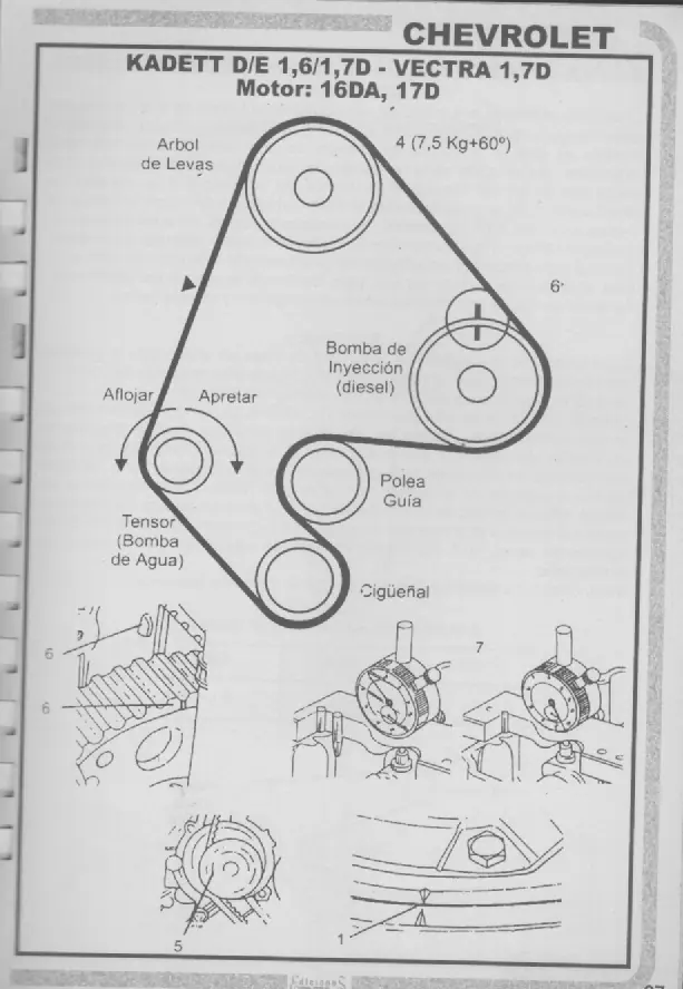 Correas de Distribución, Manuales nacionales