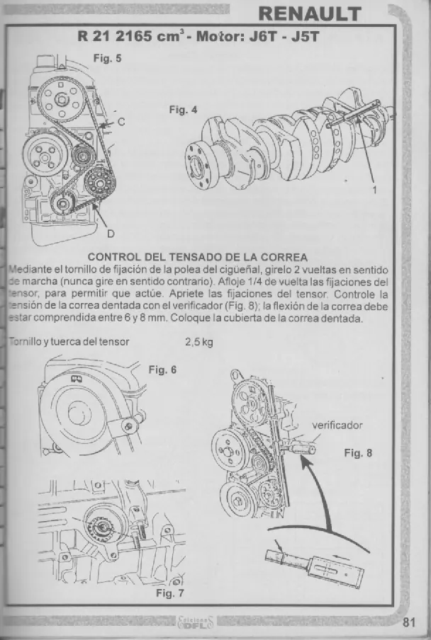 Correas de Distribución, Manuales nacionales
