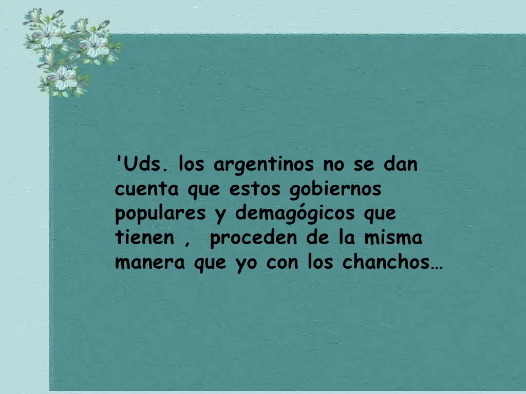 chanchos