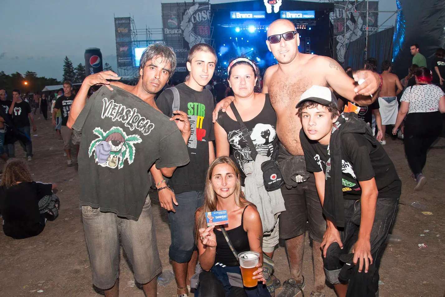 Taringa! estuvo en el Cosquin Rock 2012