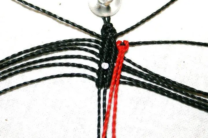Tutorial Vaquita de San Antonio en macrame