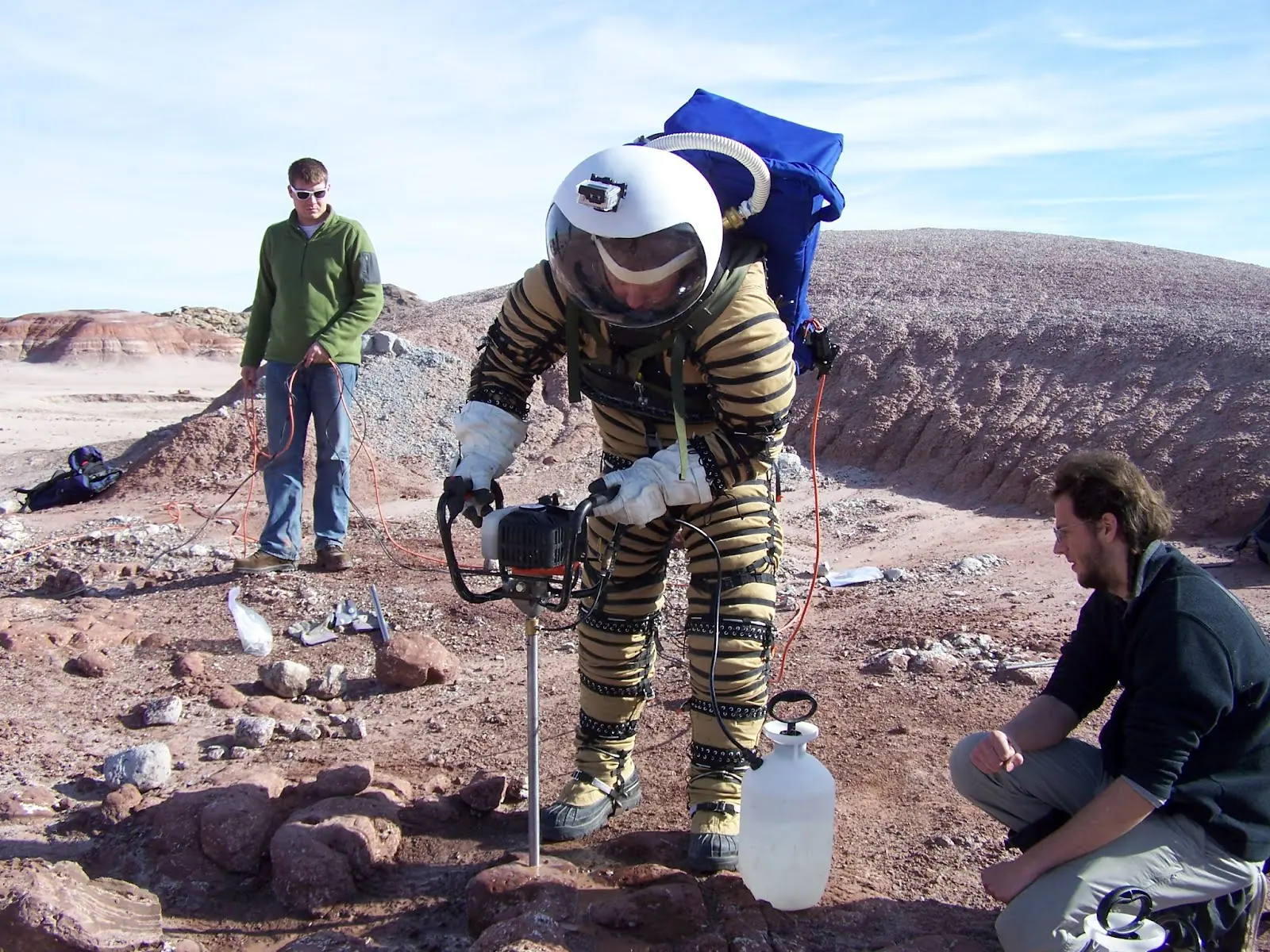 Traje Espacial Argentino, hecho por Pablo de Léon