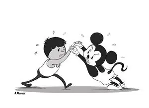 Zamba vs. Mickey : La pelea final.