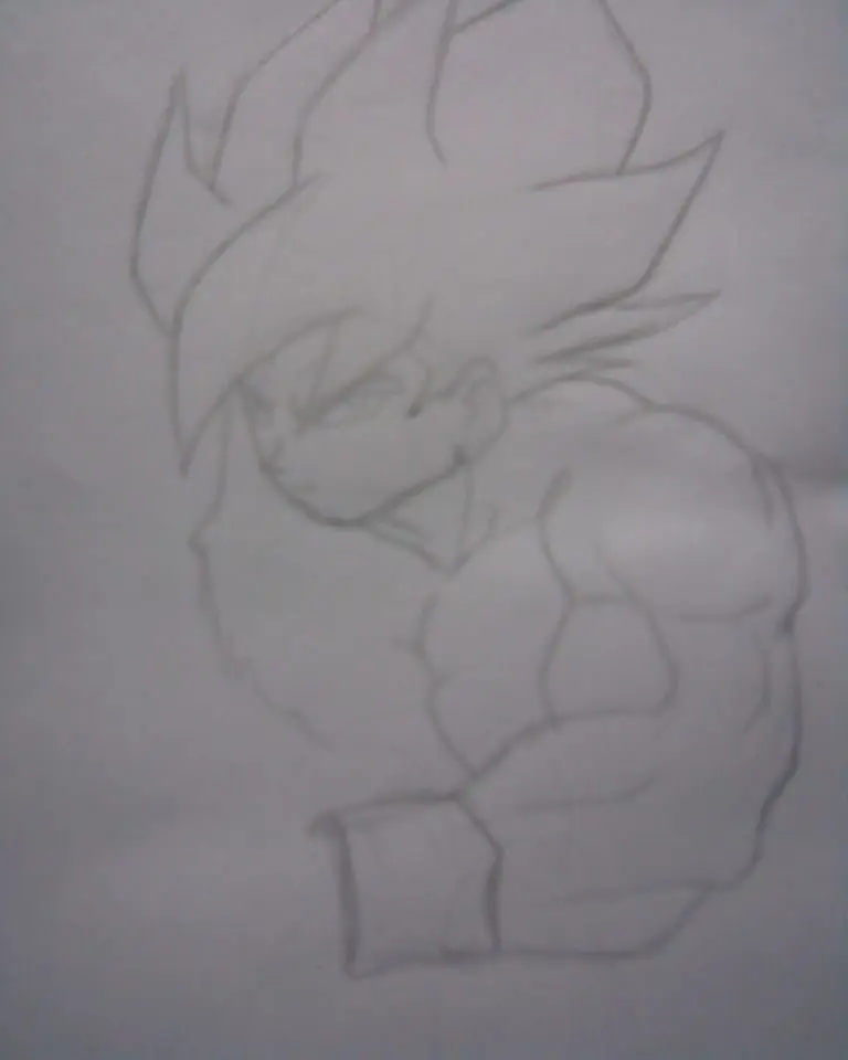 Goku + Bart... mis dibujos.