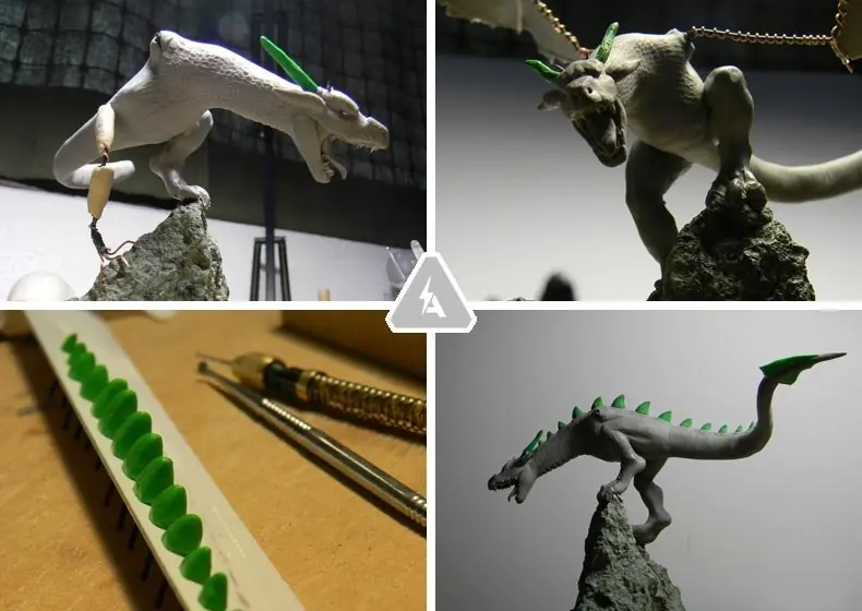 Dragón 2.0 ( mis esculturas ) - por Luis Ariel Bernachea