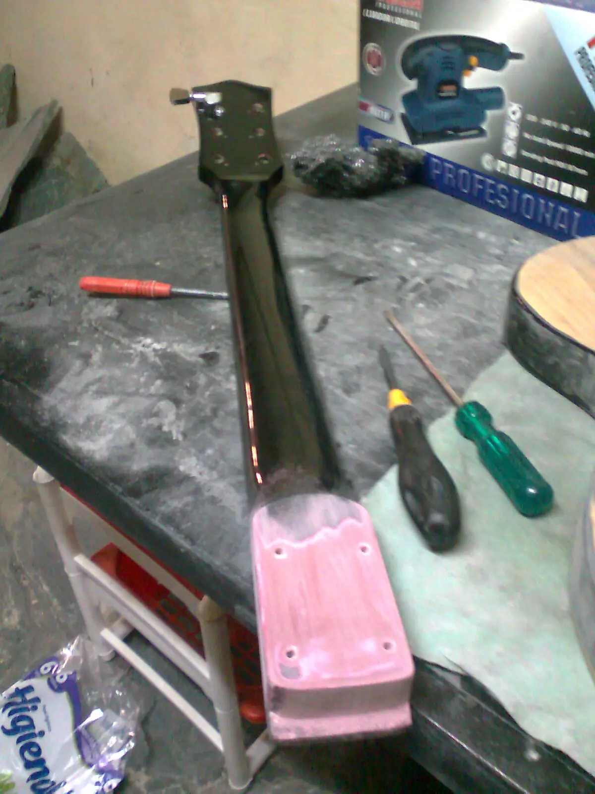 trabajo sobre madera