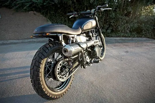 Triumph Scrambler Hermoso Customizado