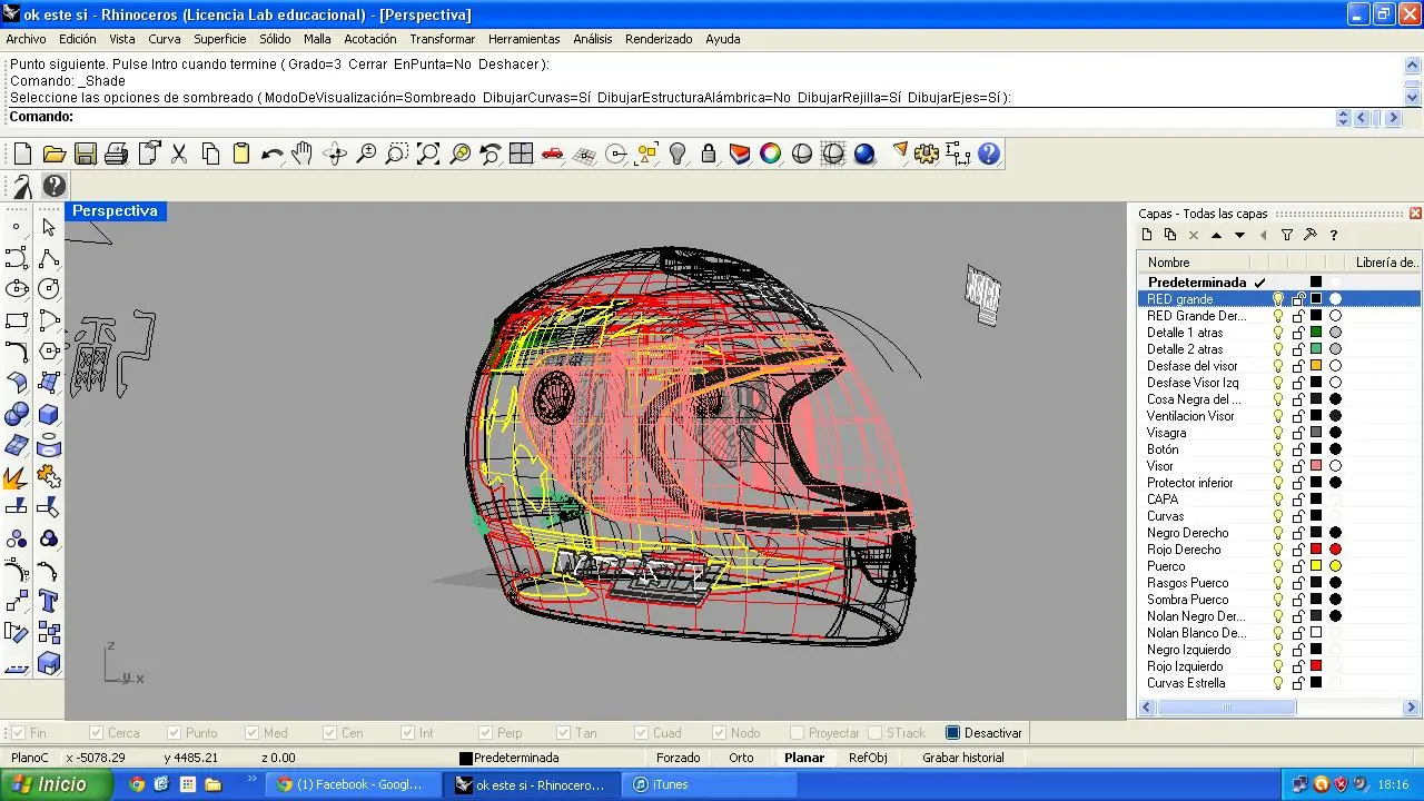 Casco Integral Nolan 3D Model