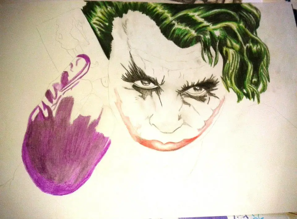 El Guason,mi dibujo a color xD