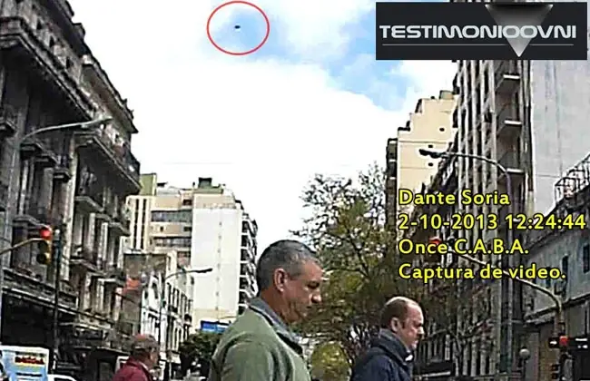 Sorpresa por aparición de OVNI en Once