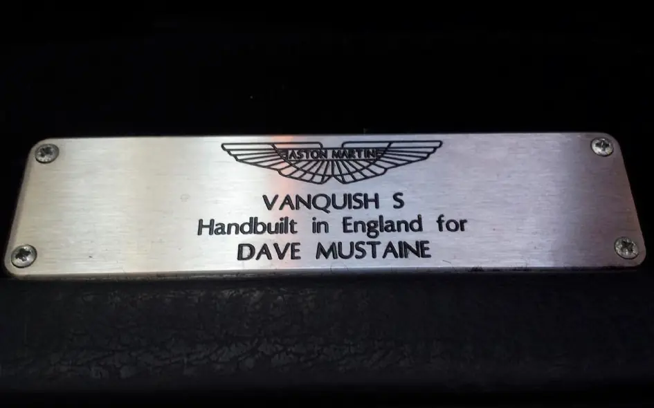 Los autos de Dave Mustaine