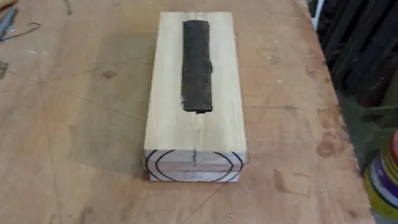 reloj de madera