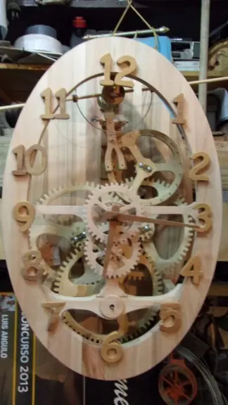 Hago un Reloj a mano y te lo muestro paso a paso Parte 2