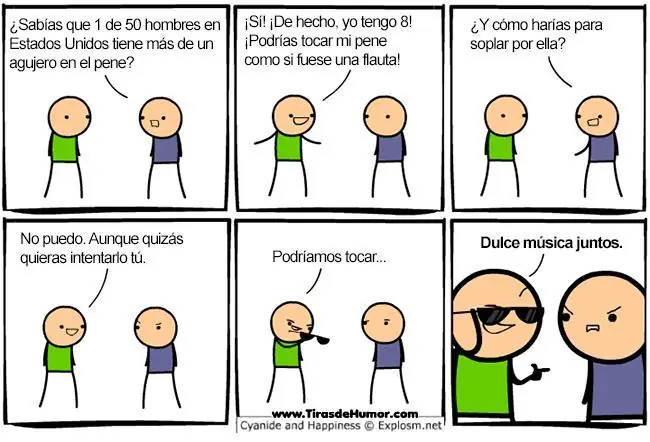 Cianuro y felicidad en español