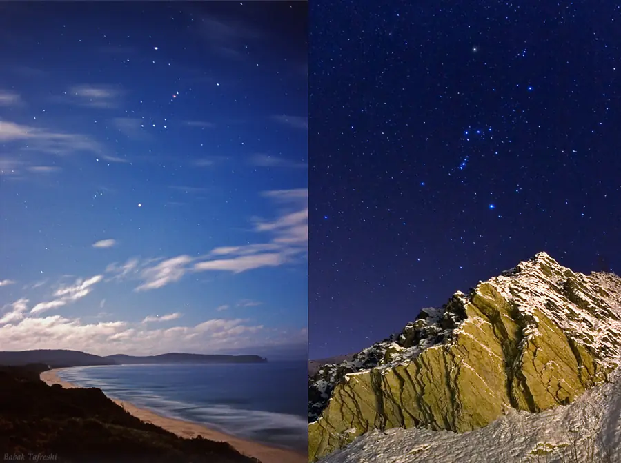 El cielo, infinito, pero alguna vez lo viste asi ?