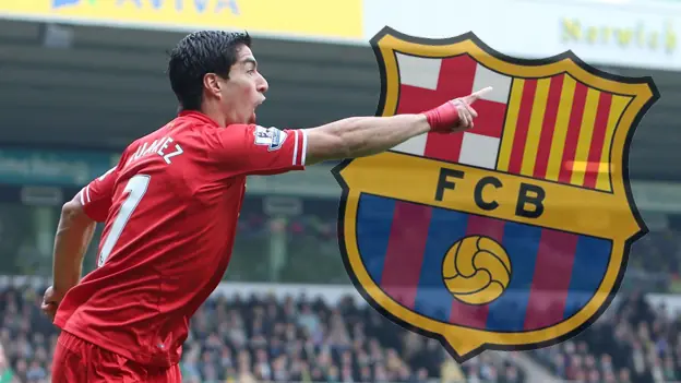 Luis Suárez se une al reto del cubo de agua fría