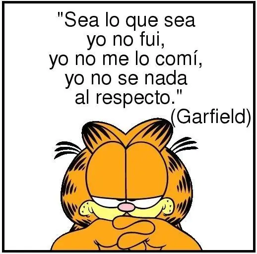 Las Mejores Frases de Garfield (en Imagenes) Pt. II