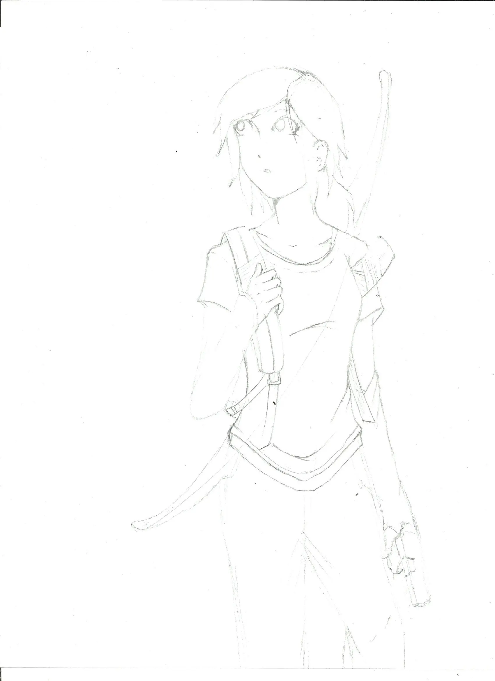 Dibujo Ellie the last of us