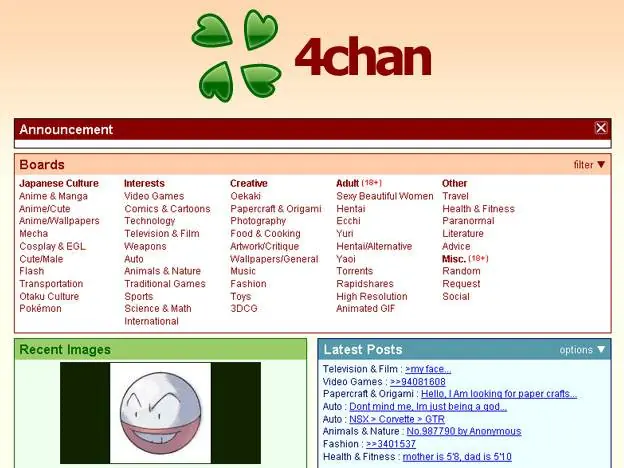 4chan el retrete de internet