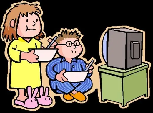 Los peligros del exceso de televisión en los niños
