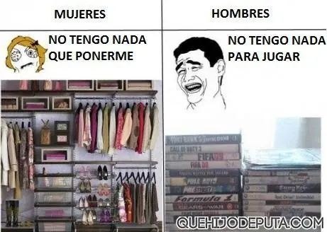 Diferencias entre Hombres y Mujeres