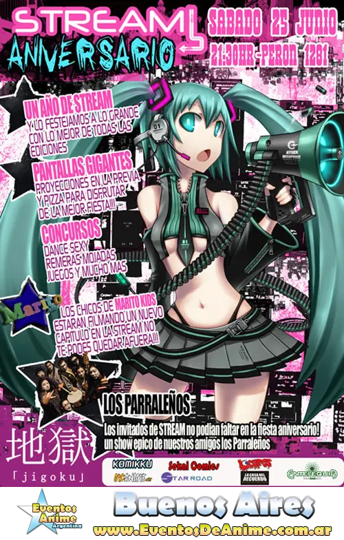 los mejores eventos de anime junio en adelante bs as