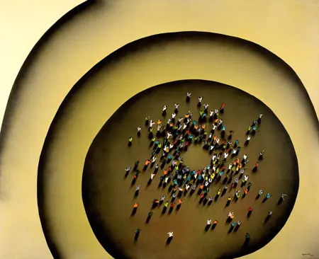 un artista poco conocido, Juan Genovés