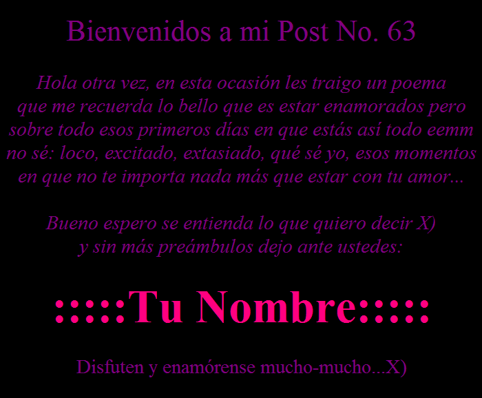 Poema Tu Nombre de Jaime Sabines