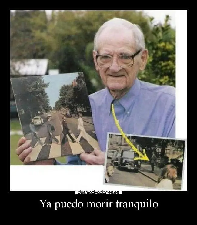 ahora puedo morir en paz