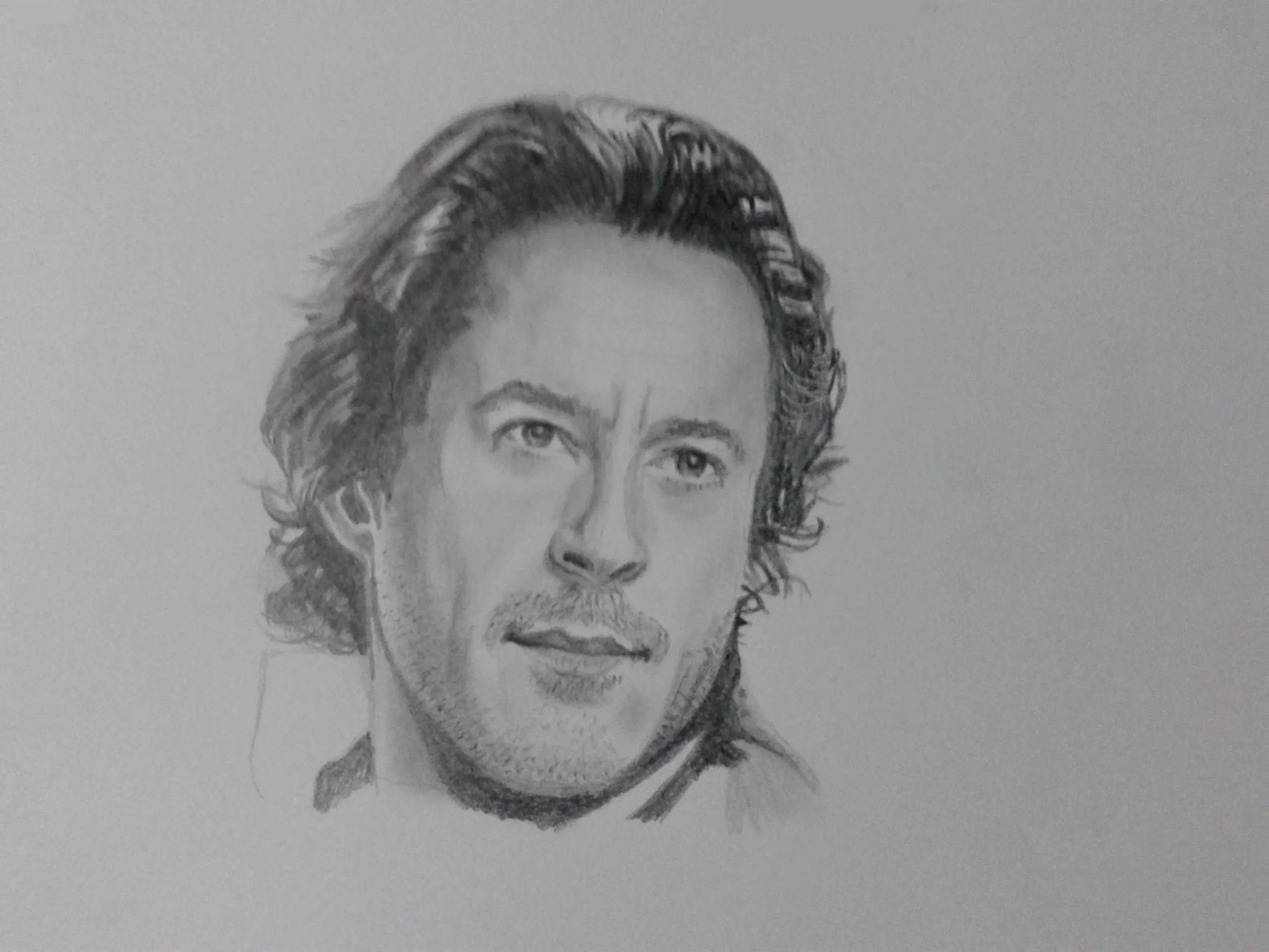 Robert Downey Jr "Sherlock Holmes" (Dibujo paso a paso)