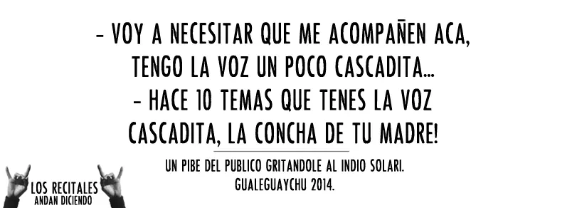 recitales argentina