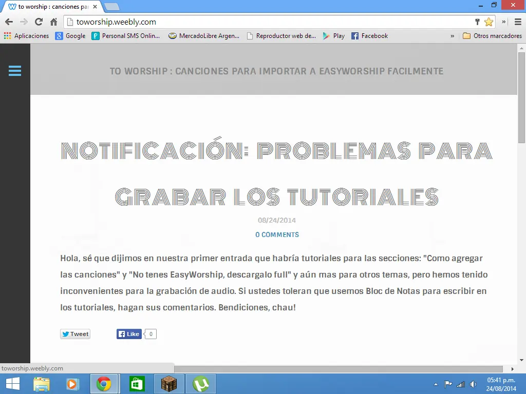 Canciones para EasyWorship 2009