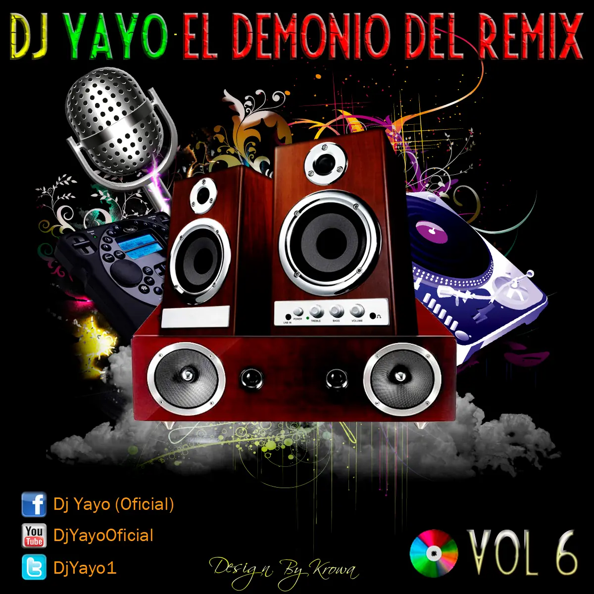 [Mi diseño] - [Dj Yayo] Vol 6 Photoshop