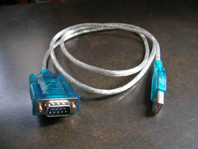Driver para adaptador RS232 a USB