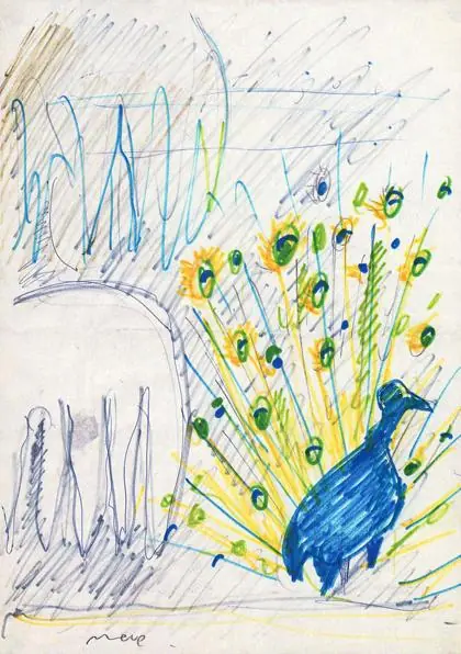 Federico Fellini y sus dibujos