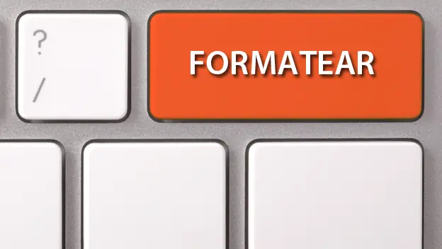 como formatear