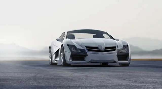 Mercedes-Benz SF1: Diseño Concepto