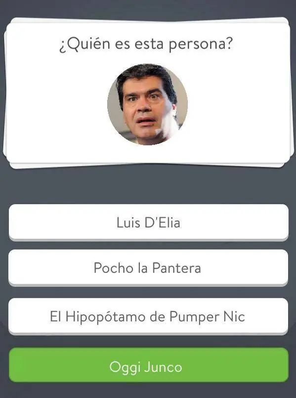 Preguntados anda diciendo .....