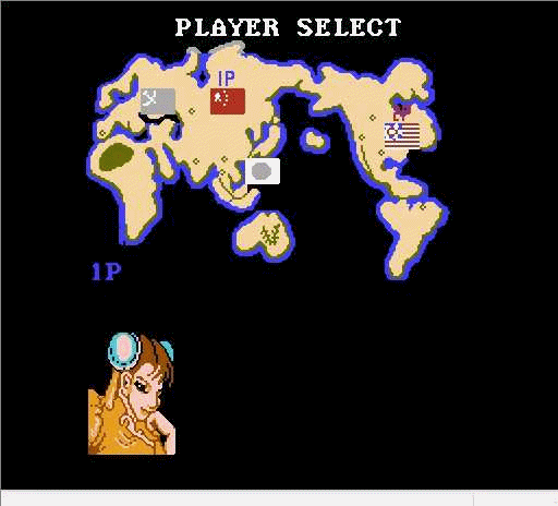 El street fighter de family game (nes)