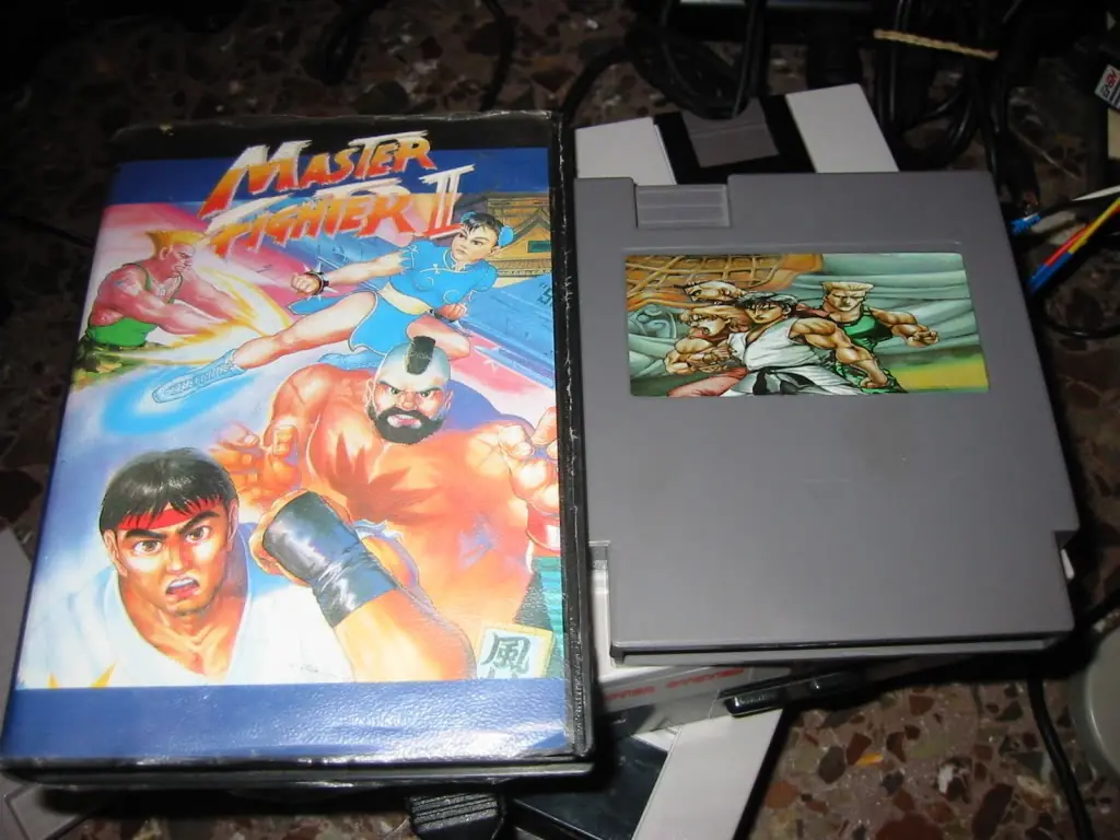 El street fighter de family game (nes)