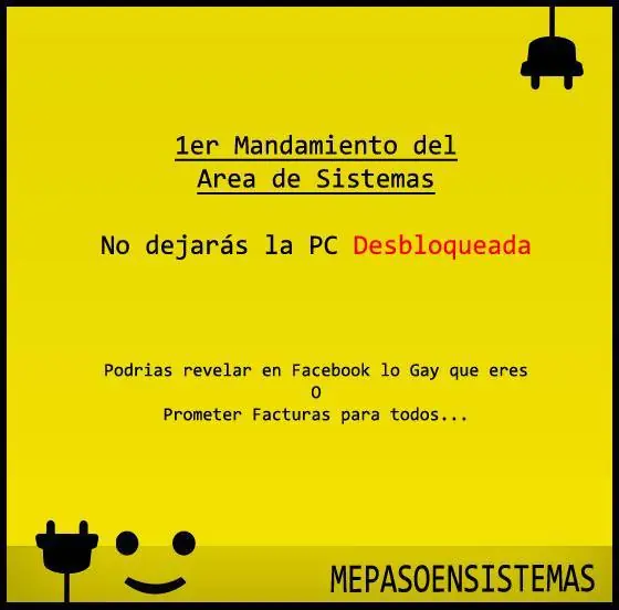 Me pasó en sistemas y a vos ?