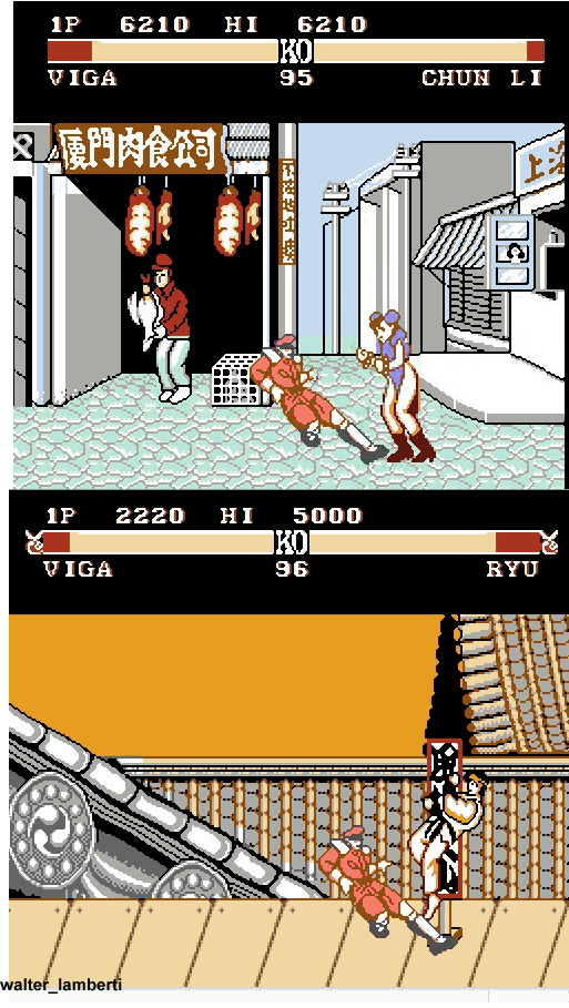 street fighter 2 pirata